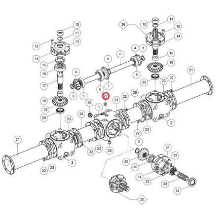 Korek Ø1/2" , SRT8/1800 - 540/350 - 10°