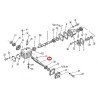 Wałek hartowany 332mm, 221948008 2219480020