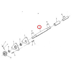 2213020770 Wał napędu rozrzutnika IV, Ø 35, L-800 mm System.Object[] 5906031200516