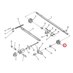 2208070030 Koło gniazdowe, łańcucha przenośnika tylne System.Object[] 5700037380346