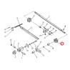 Koło łańcuchowe gniazdowe 11x31 Z6 Ø130/40-12