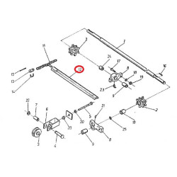 Listwa przenośnika L-1480 cm