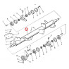 2213190140 Bęben rozrzucający, grzebieniowy, pasuje do rozrzutnika obornika System.Object[] 5906031200646