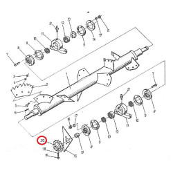 2219250030 Koło Łańcuchowe, łańcuch 1", Ø 30, Z-14 System.Object[] 5700037383408