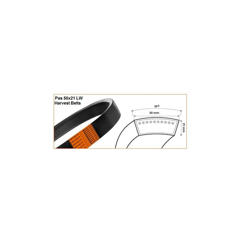 Pasek 50x21x2170 Harvest Belts