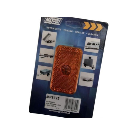 Lampa boczne pomarańczowa LED TOR4524