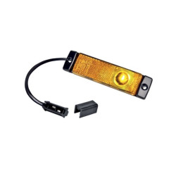 Lampa boczne pomarańczowa, 12V, Hella 2PS008645011