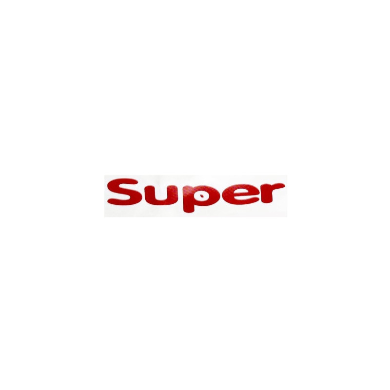 Napis Super rh