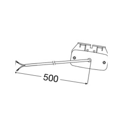 Lampa boczne pomarańczowa LED Hella 2PS345600061
