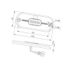Lampa boczne pomarańczowa LED Hella 2PS357009101 Hella ValueFit 4082300553130