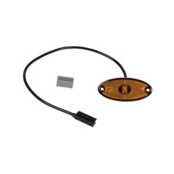Lampa boczne pomarańczowa, 24V Aspöck 312304017