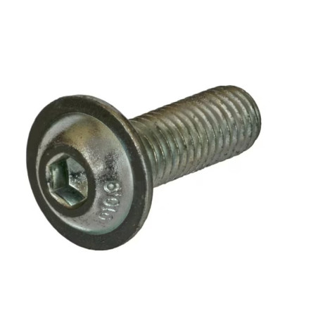 Wkręt grzybkowy z kołnierzem kl. 10.9 ocynk , M8 x 45 mm