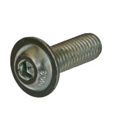 Wkręt grzybkowy z kołnierzem kl. 10.9 ocynk , M8 x 50 mm