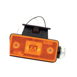 Lampa obrysowa, przednia i pozycyjna boczna LED, 123Pkz, 12V, prawa Waś 1400698171