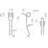 Horsch 34217503 Palec zagarniający 15 mm