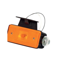 Lampa obrysowa, przednia i pozycyjna boczna LED, 123Pkz, 12V, prawa Waś 1400698171