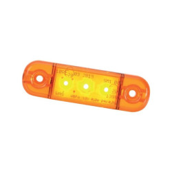 Lampa boczne pomarańczowa LED, 708 12V-24V Waś 1400300708