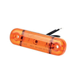 Lampa boczne pomarańczowa LED, 708 12V-24V Waś 1400300708