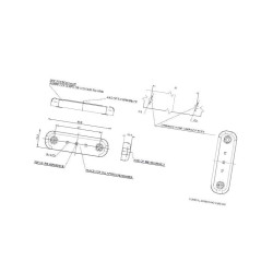 Lampa boczne pomarańczowa LED, 708 12V-24V Waś 1400300708