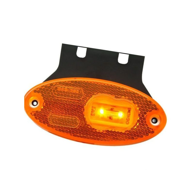 Lampa boczne pomarańczowa LED, 308z, 12V-24V Waś 1400300308Z