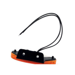 Lampa boczne pomarańczowa LED 305z 12V-24V Waś 1400300305