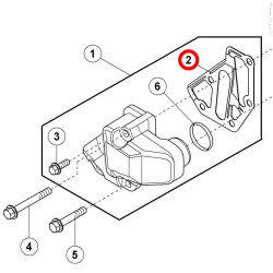 Uszczelka R123501 zam.