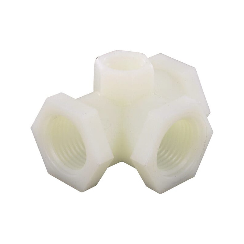 Trójnik 1/2" żeński z 1/4"