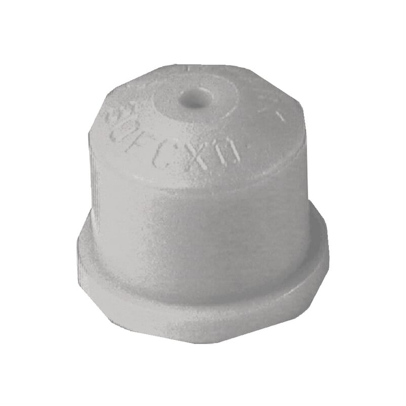 Rozpylacz wirowy o pełnym stożku FCX 80° 06 szary z tworzywa sztucznego Hypro