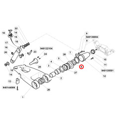 Artykuły metalowe, nakrętki CI023353 Carraro 2010-023353