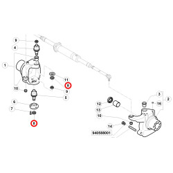 Carraro 023294 Nakrętka M27x1