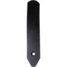Osłona grządzieli, lewa do grządzieli 30 mm, 80x8x425 mm