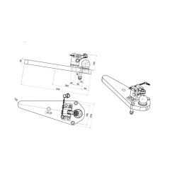 Płyta nośna zaczepu, K80 644 m 009603100A11 Scharmüller 8716106711536
