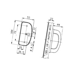 Lampa oświetlenia tablicy reje 134002110 Jokon 4045034012021