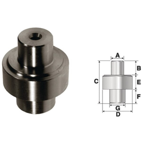 Sworzeń zwrotnicy 3147233R1, F178302020300, 81927477, L35745 Vapormatic 5035776910890