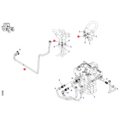 Przewód hydrauliczny Fendt H718890580020