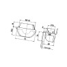 Lampa oświetlenia tablicy reje 134007101 Jokon 4045034012656