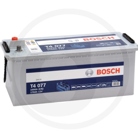 BOSCH Akumulator T4 077 12 V / 170 Ah  technologia SLI wapń / stop wapnia 