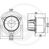 HELLA Begrenzungsleuchte, 12 V 