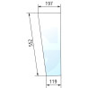 258514210010 Szyba Fendt przednia dolna Unbranded 8719493245639