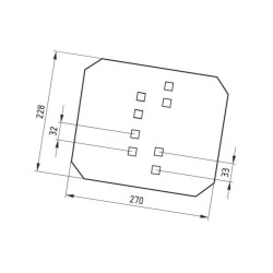 Nakładka UNIA korpus ZX , MX , ZX , MX, 1067930020