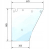 205810030111 Szyba Fendt drzwi dolna Kramp 3660980020800