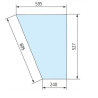 385500350010 Szyba Fendt drzwi dolna Kramp 3660980020589