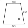 F380810110210 Szyba Fendt Unbranded 8719493246339