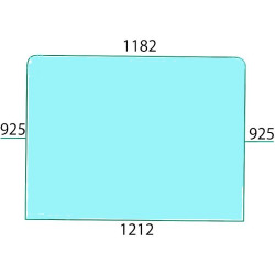 Szyba przednia 6005028930, 7700669189