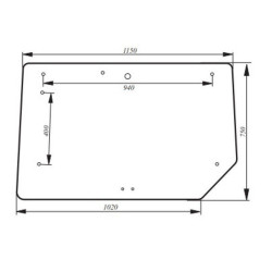 6005023210 Szyba Renault tylna Vapormatic 5035776716041