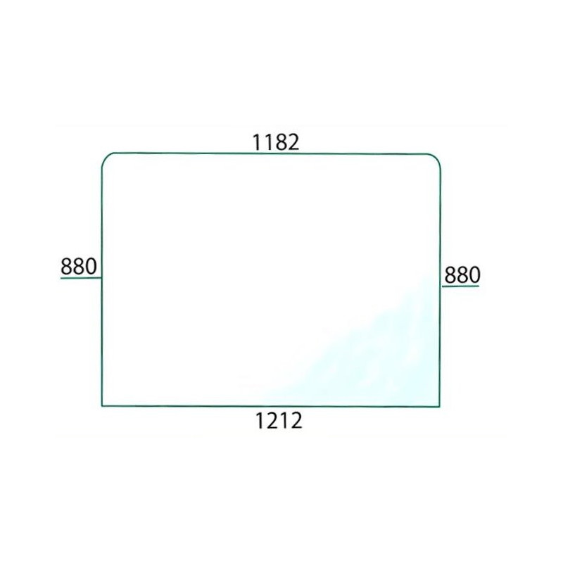 Szyba przednia 6005028931, 7700669191