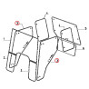 6005023110 Szyba Renault drzwi Kramp 3660980056670