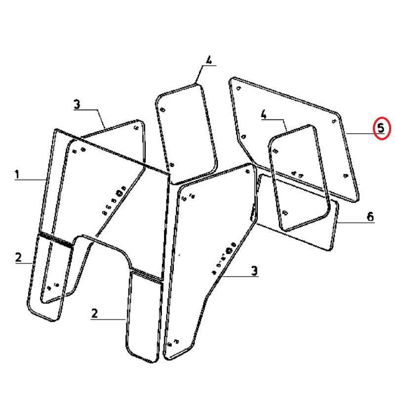 6005023210 Szyba Renault tylna Vapormatic 5035776716041