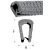 Osłona krawędzi H9x6mm