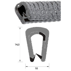 Osłona krawędzi H14,5x10mm